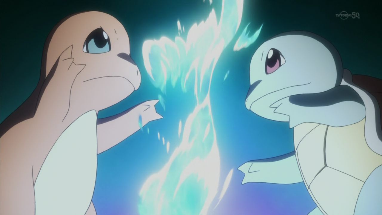 Plantilla de meme Charmander VS Squirtle