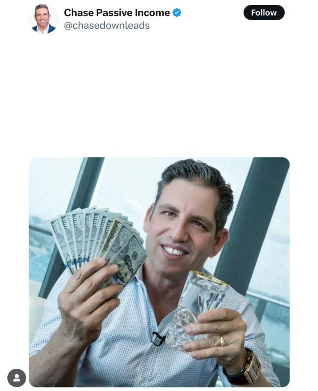 Template meme Chase passive income