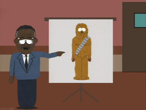 Plantilla de meme chewbacca defense