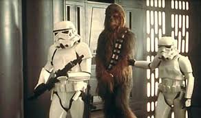Plantilla de meme Chewbacca in Handcuffs
