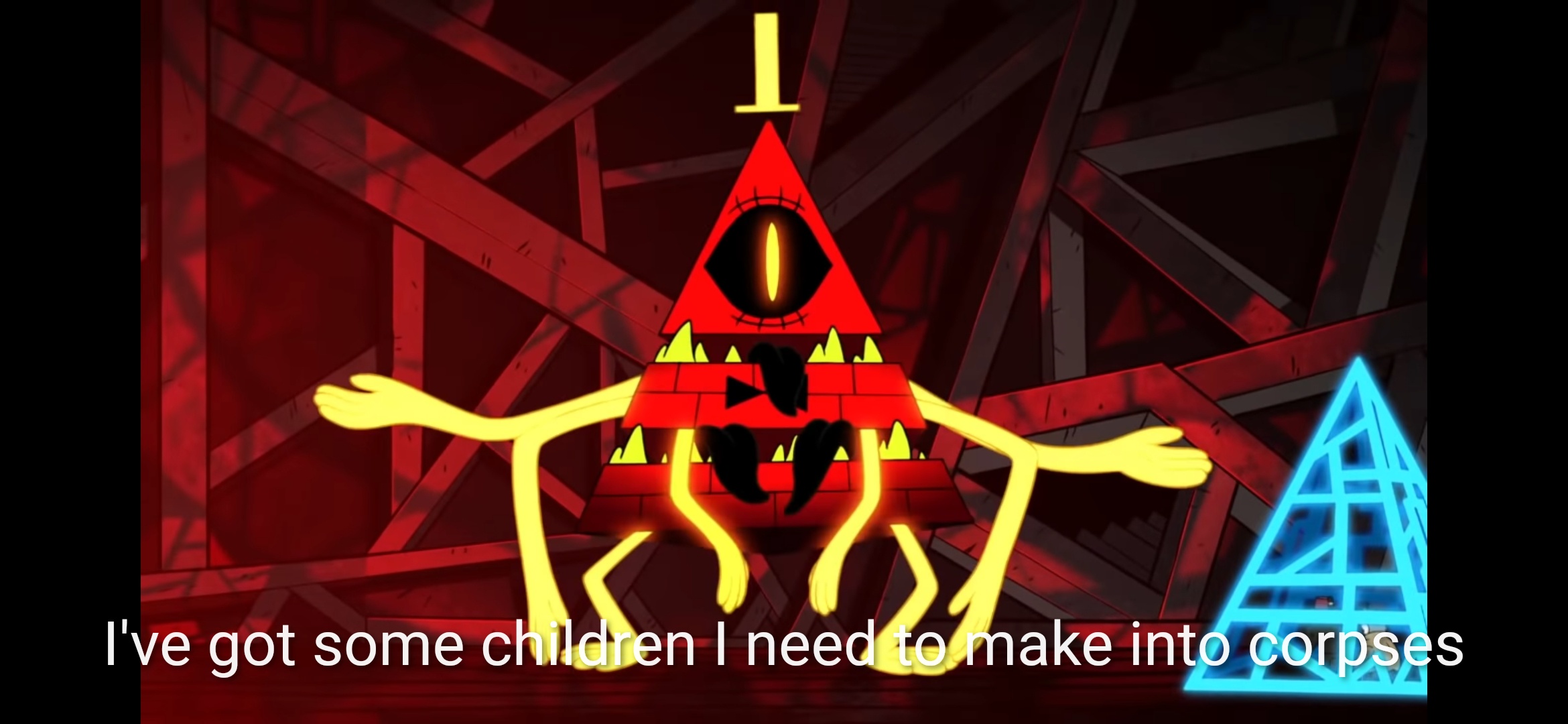 Plantilla de meme Children into corpses