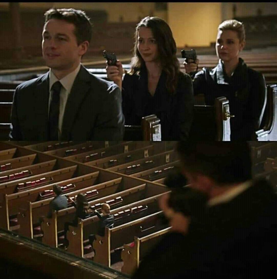 Template meme Church gun
