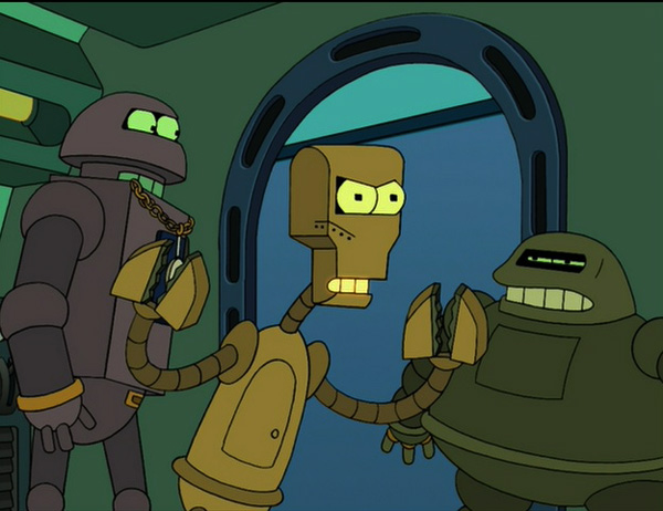 Plantilla de meme Clamps Futurama