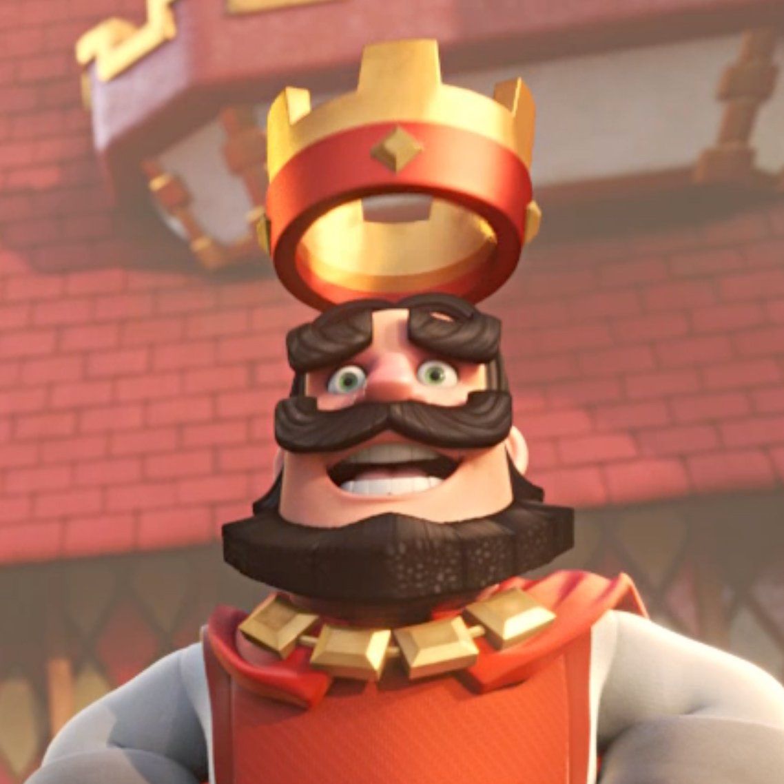 Plantilla de meme Clash royale King