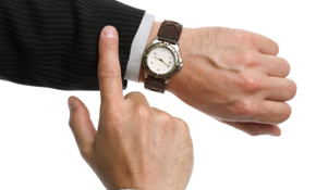 Plantilla de meme clock watch