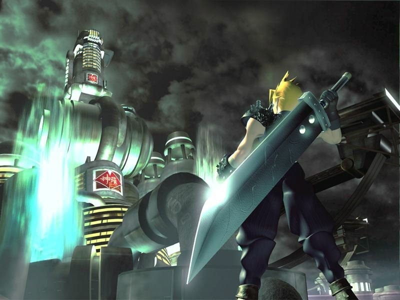Template meme Cloud sees Shinra hq