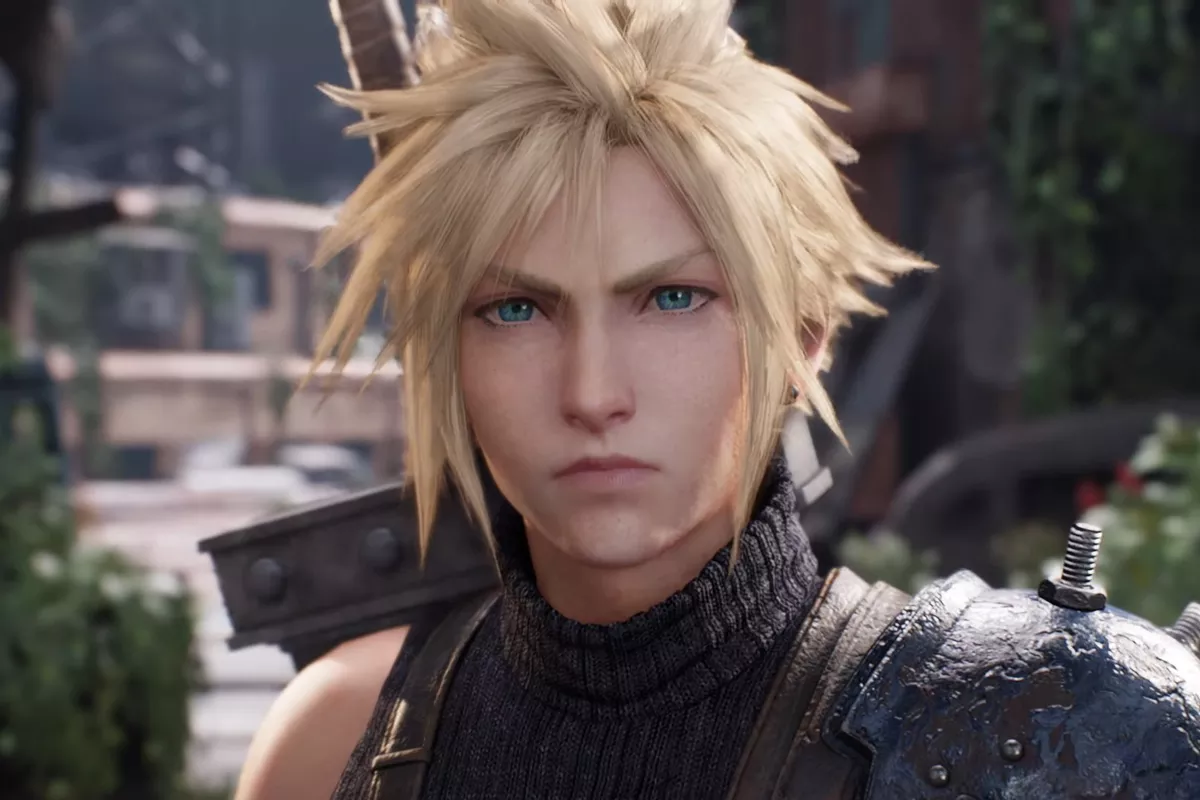 Plantilla de meme Cloud Strife from Final Fantasy VII Remake
