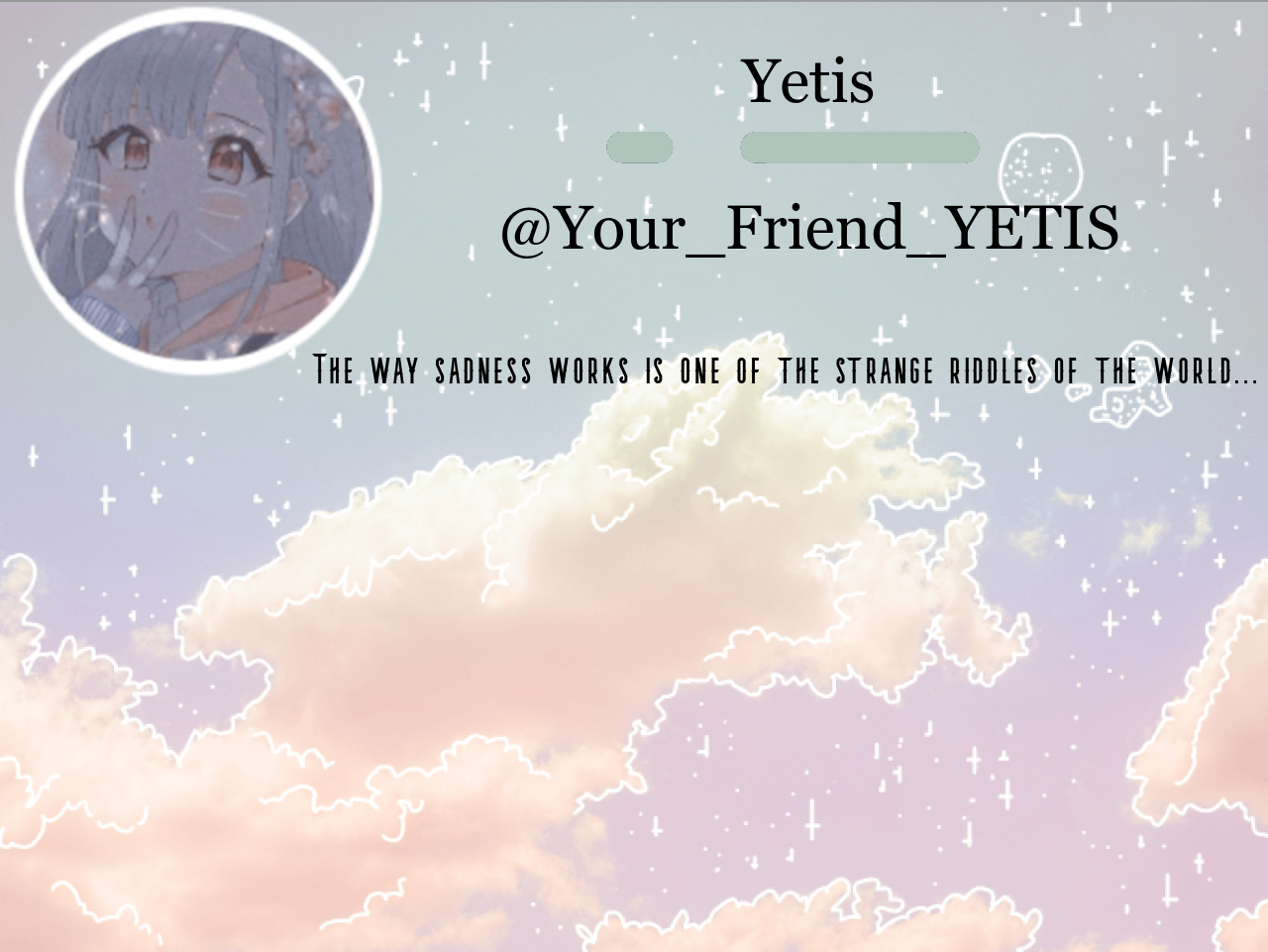 Plantilla de meme Cloudie yetis