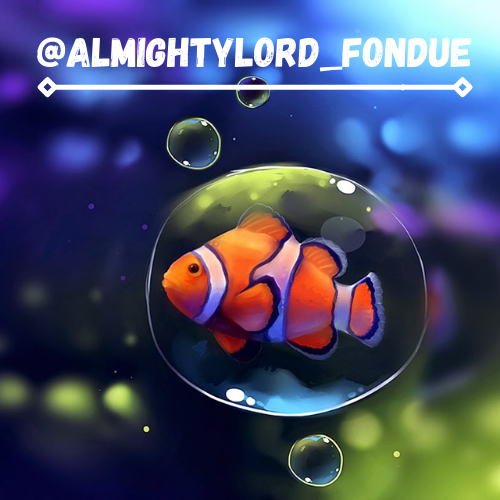 Template meme Clownfish temp-Fondue