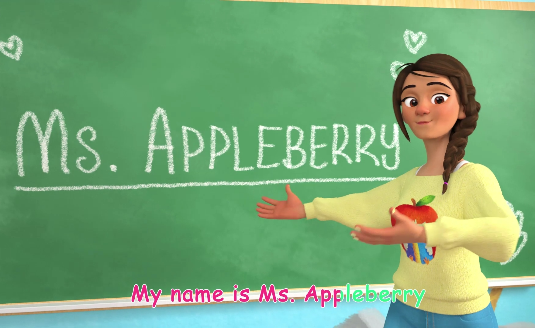 Plantilla de meme Cocomelon Teacher Meme