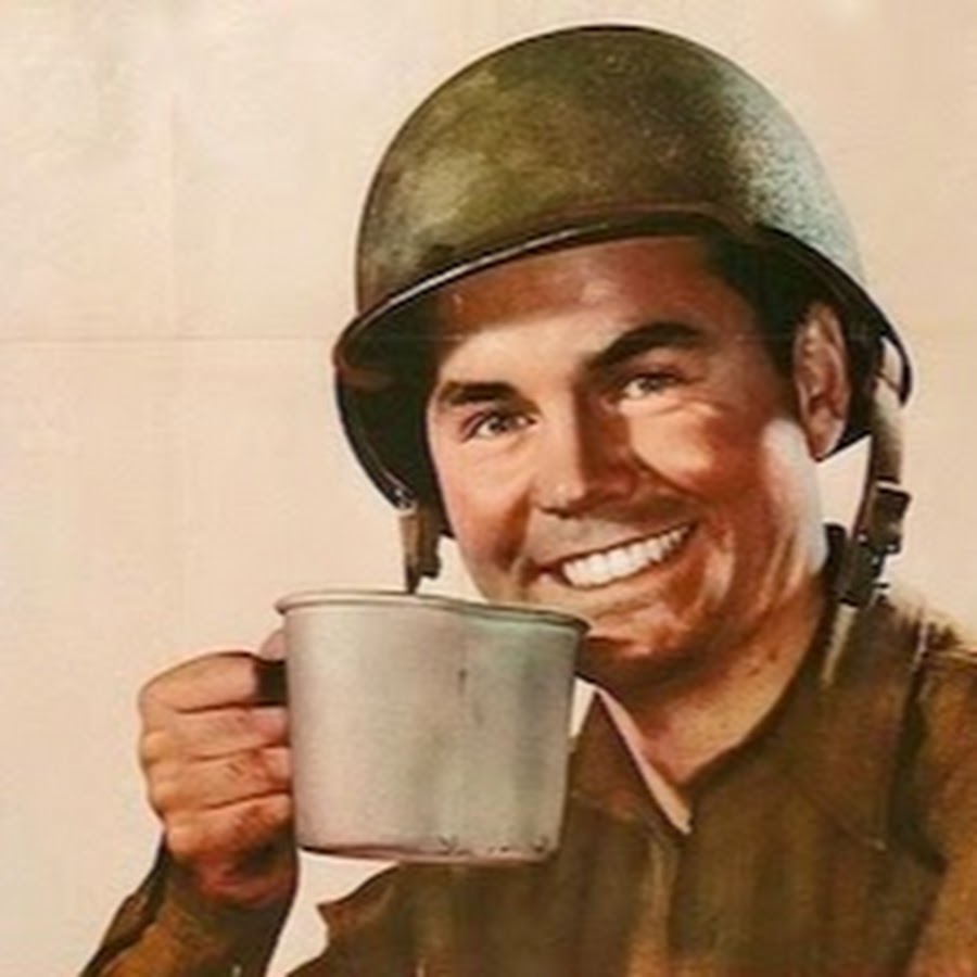 Plantilla de meme Coffee Soldier