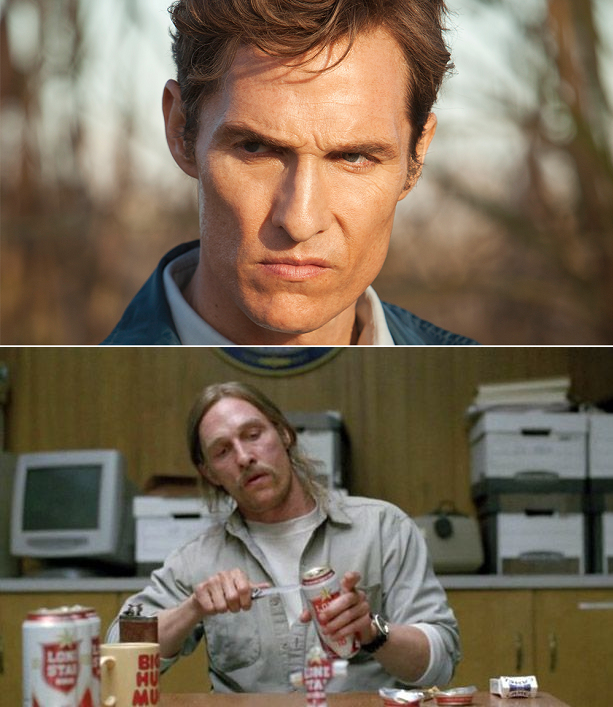 Plantilla de meme Cohle mental breakdown