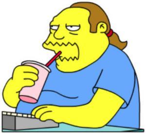 Plantilla de meme comic book guy worst ever