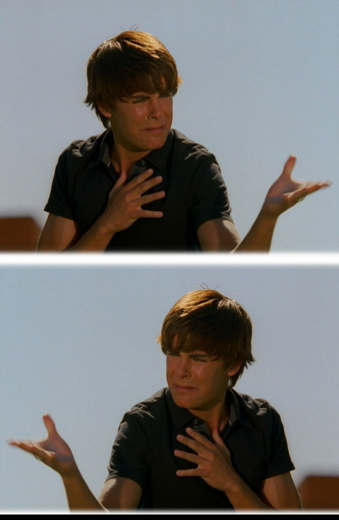 Plantilla de meme Conflicted Troy - High School Musical Troy meme