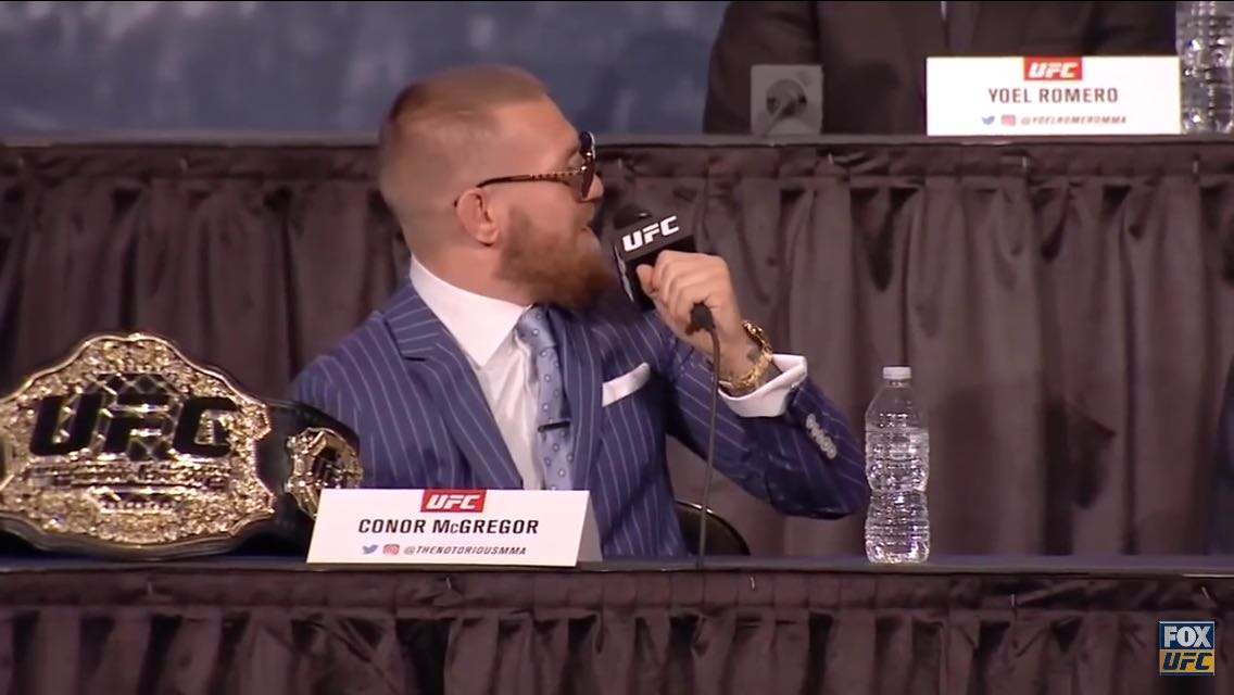 Plantilla de meme Conor mcgregor