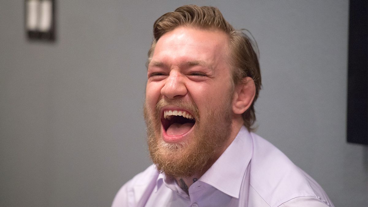 Template meme Conor McGregor Laughing