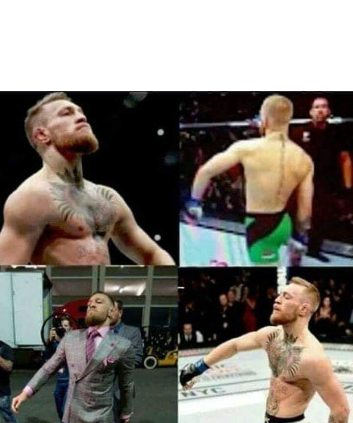 Plantilla de meme Conor Mcgregor walk