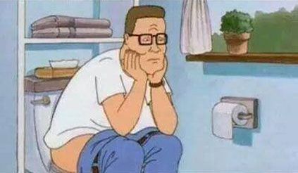 Template meme constipated hank hill toilet