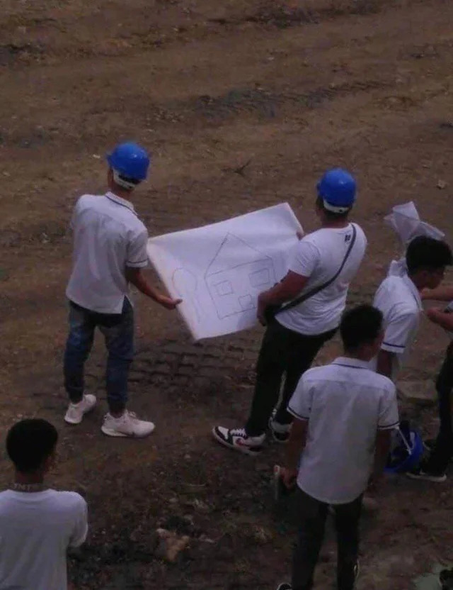 Plantilla de meme Construction Site Plan
