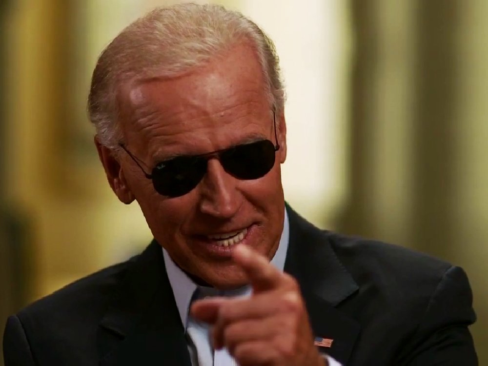 Plantilla de meme Cool Joe Biden