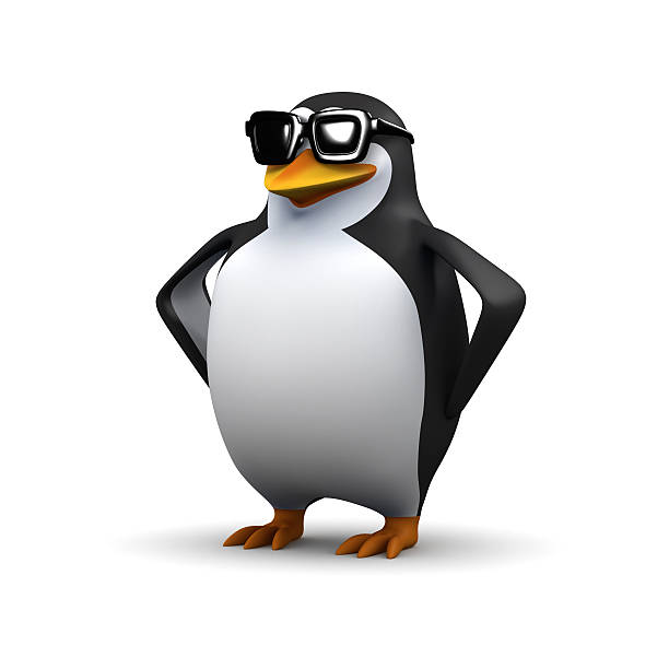 Plantilla de meme Cool Penguin