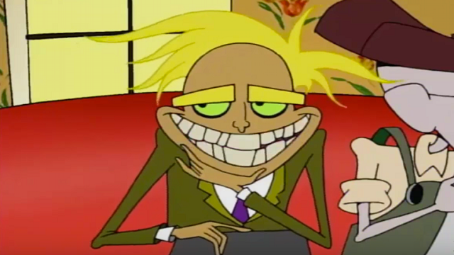 Template meme Courage the Cowardly Dog Freaky Fred