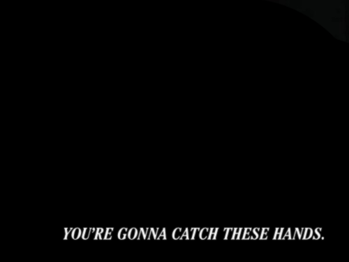 Template meme Cowboy Bebop You're gonna catch these hands