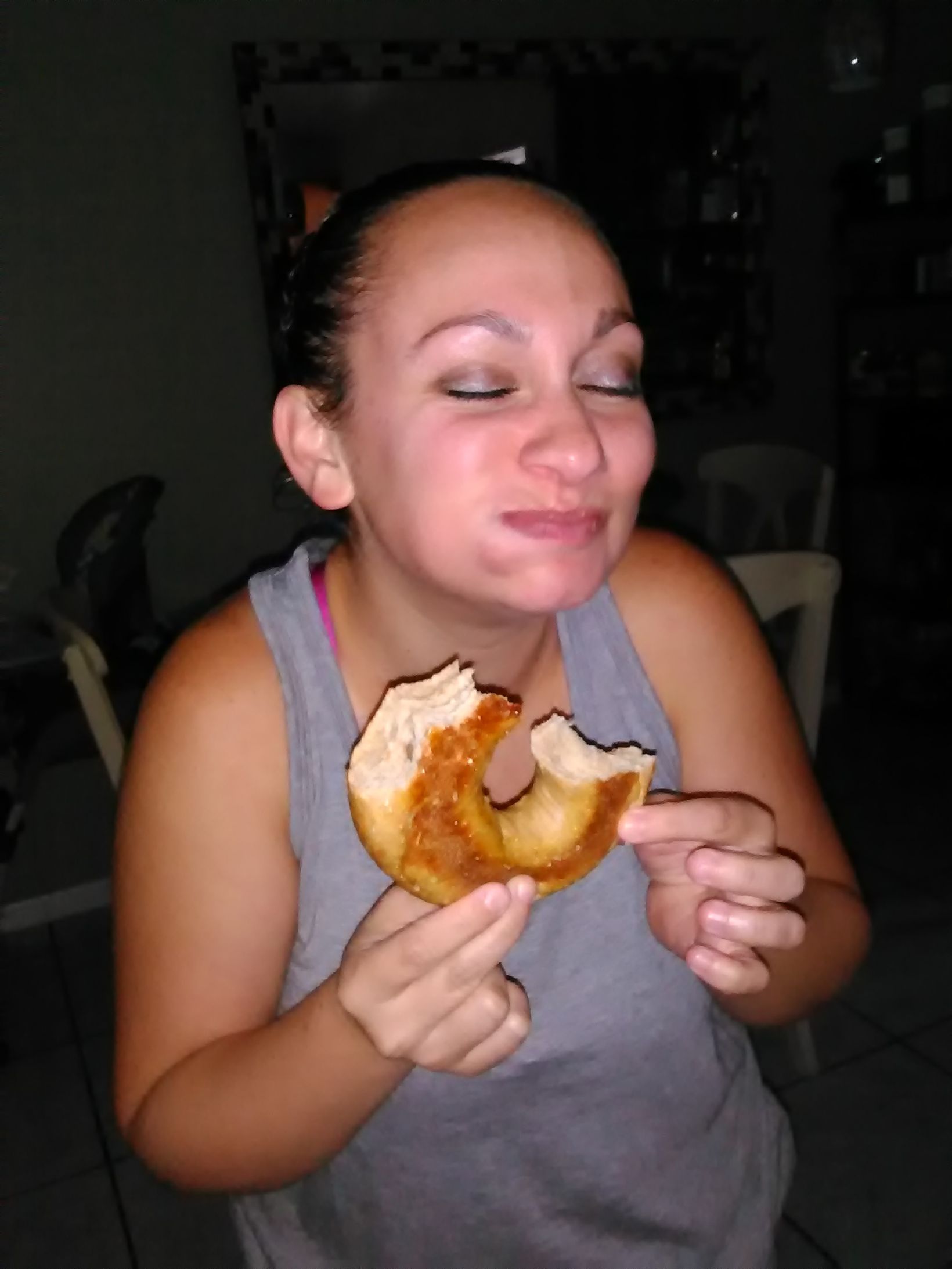 Plantilla de meme Crack bagel