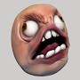 Plantilla de meme Crazy face