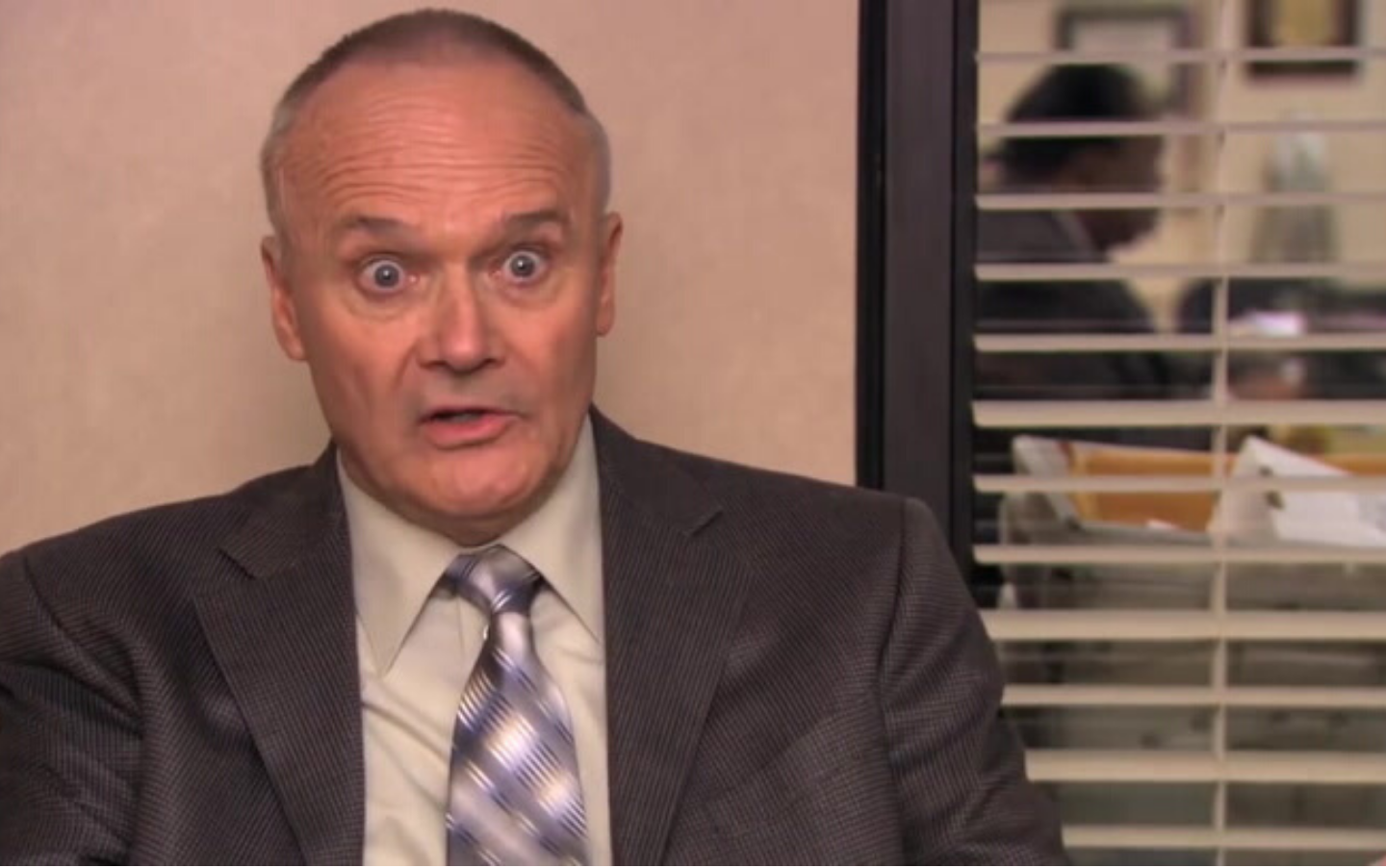 Plantilla de meme Creed Bratton