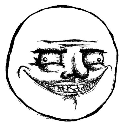 Plantilla de meme Creepy Me Gusta Grin