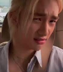 Template meme Criminal Offensive Side Eye (Hyunjin)