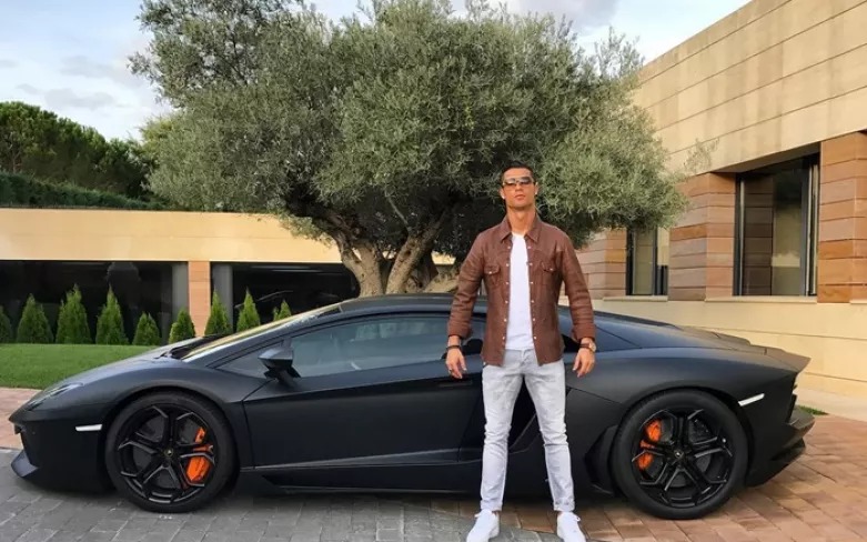 Template meme cristiano ronaldo lamborghini