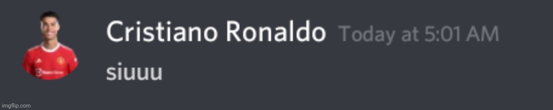 Template meme Cristiano ronaldo siuuuuu
