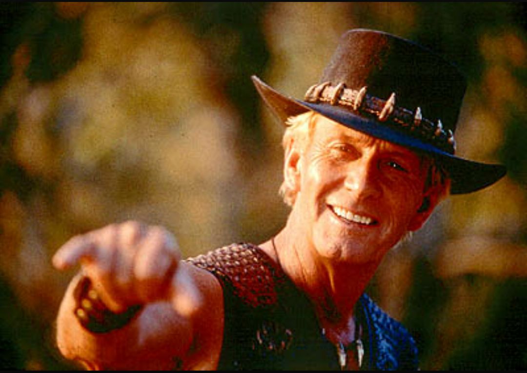 Plantilla de meme Crocodile Dundee Voodoo 