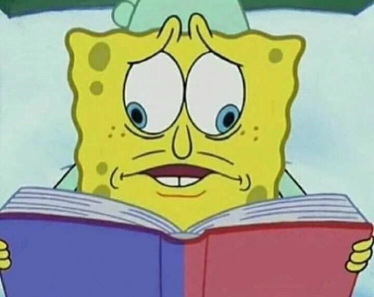 Plantilla de meme cross eyed spongebob