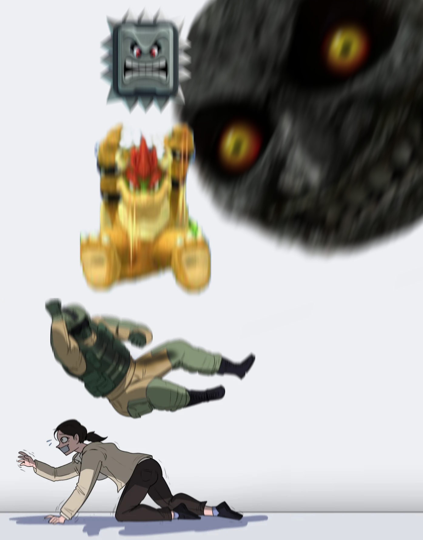 Template meme Crushing Combo