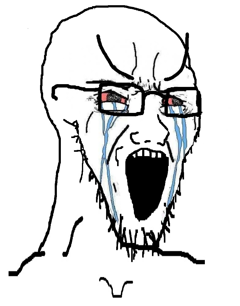 Plantilla de meme Crying sojack