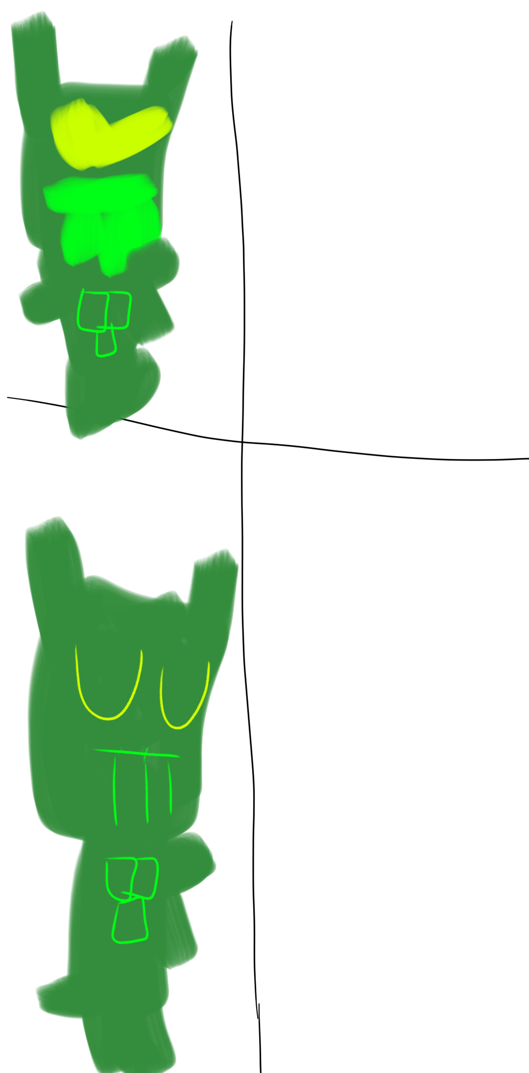 Template meme Cthulu Minotaur Hotline Bling