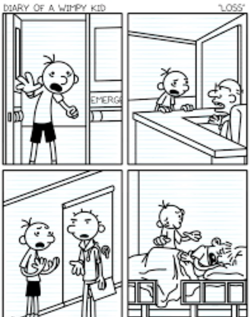 Plantilla de meme Ctrl alt wimpy kid