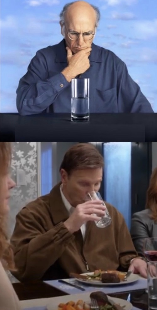 Template meme Curb your enthusiasm theme begins to play