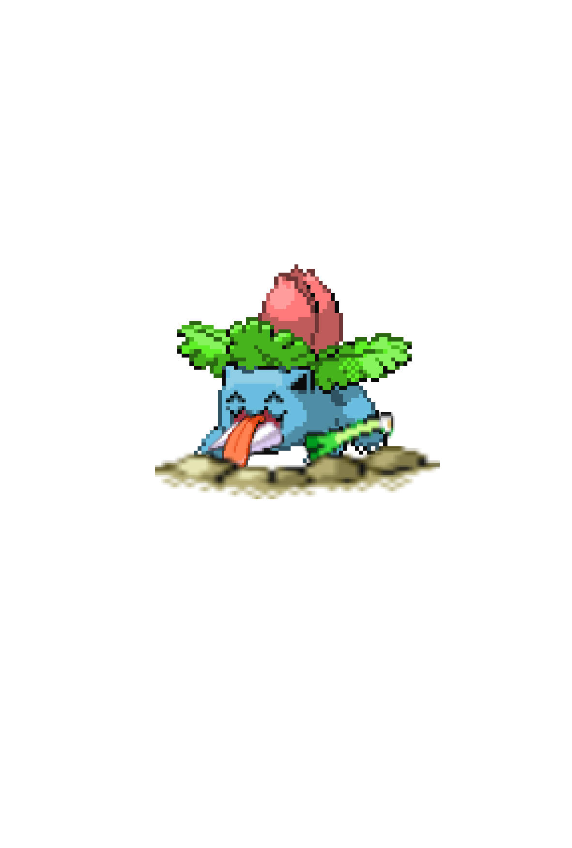 Plantilla de meme cursed ivysaur