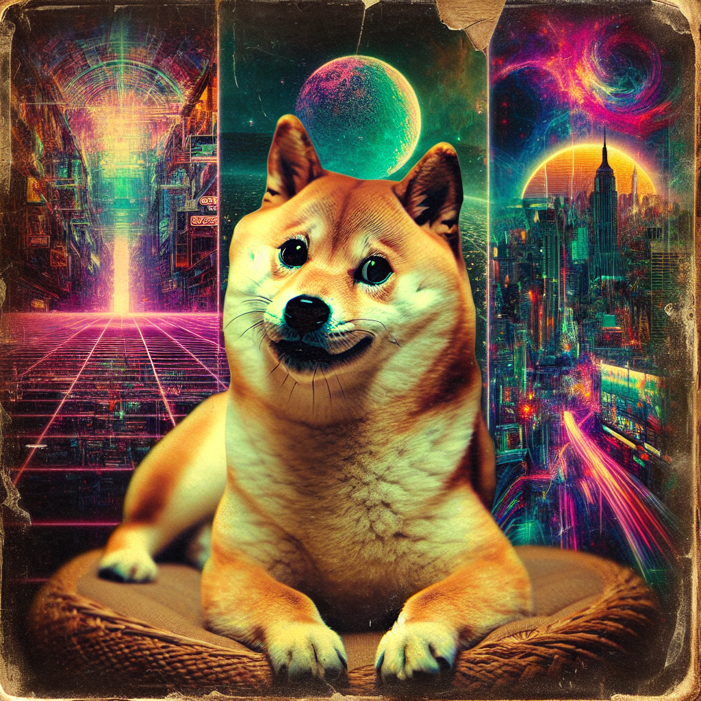 Plantilla de meme Cute doge dog looking cute