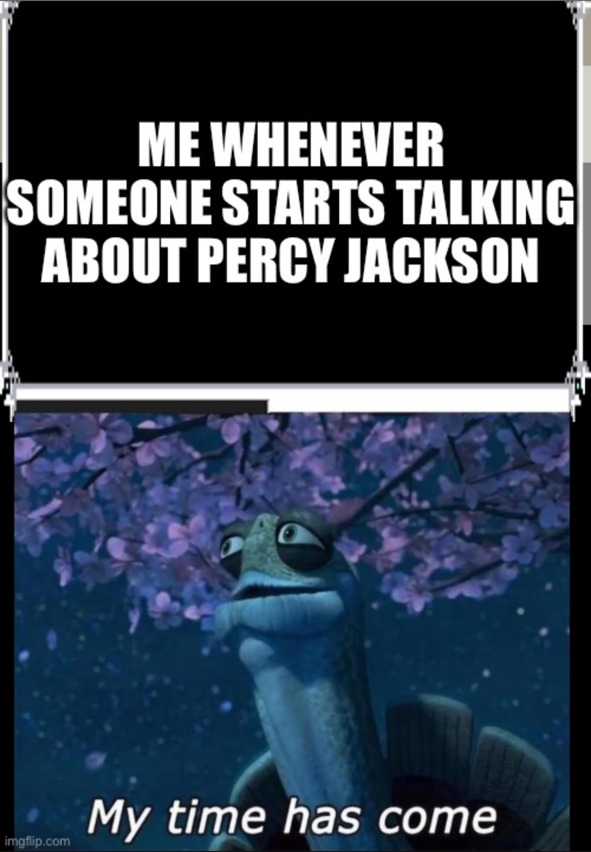 Plantilla de meme >:D Percy Jackson