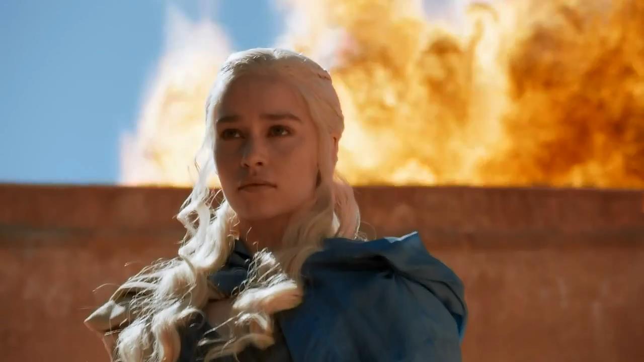 Plantilla de meme Daenerys Targaryen Fire