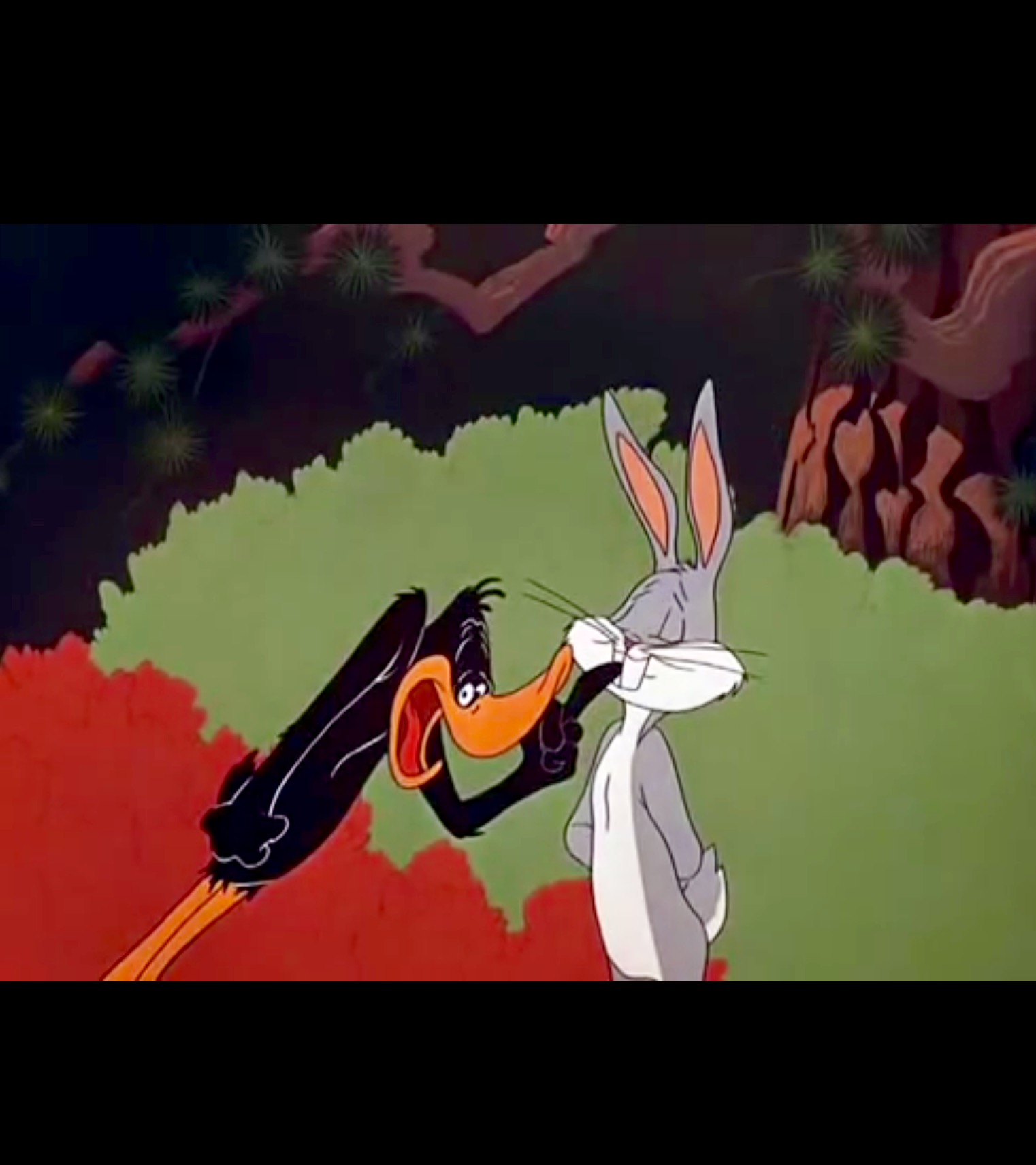 Plantilla de meme Daffy Duck argument fail