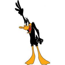 Template meme daffy duck demanding