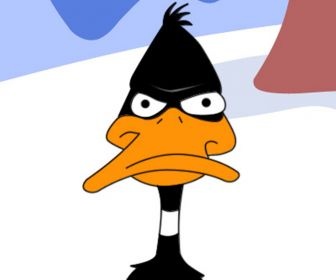 Plantilla de meme Daffy Duck not amused