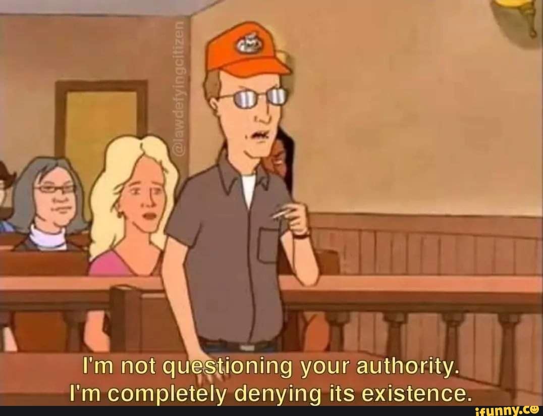 Template meme Dale Gribble Authority
