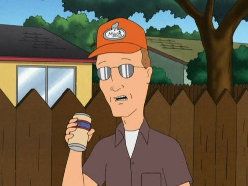 Plantilla de meme Dale Gribble King of the Hill